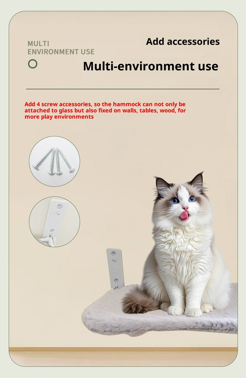 FoldaCat Window Hammock