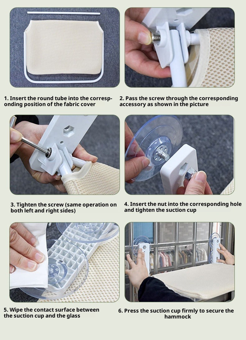 FoldaCat Window Hammock