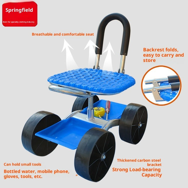 GardenRoll Mobile Stool