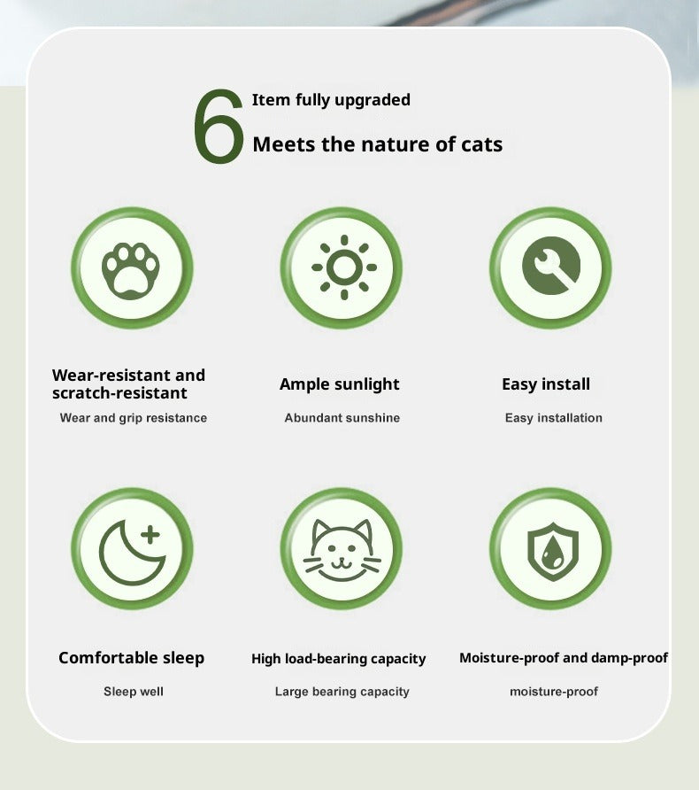 FoldaCat Window Hammock