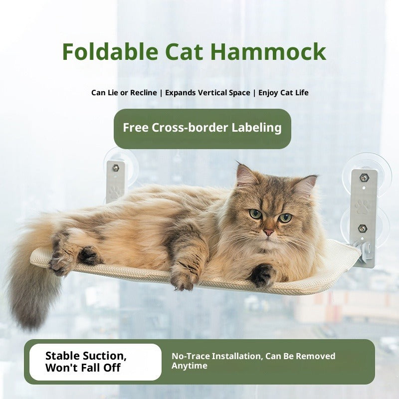 FoldaCat Window Hammock