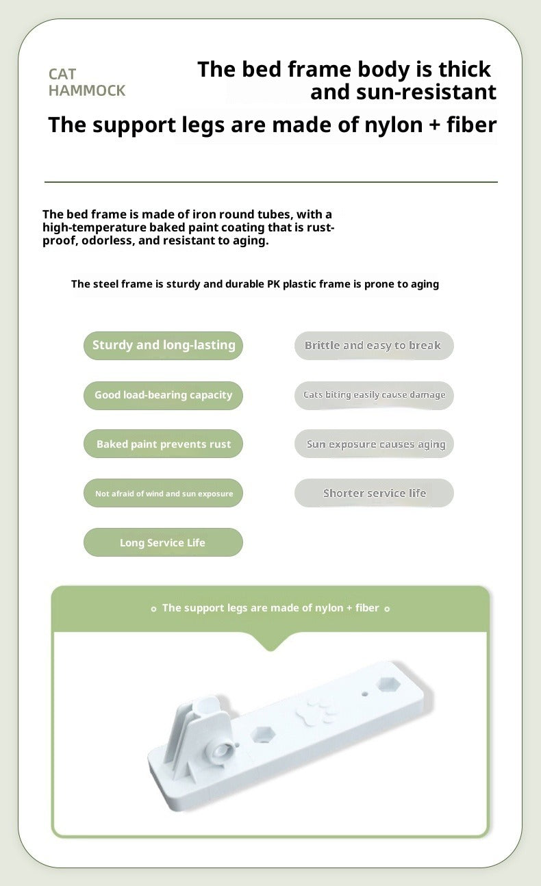 FoldaCat Window Hammock