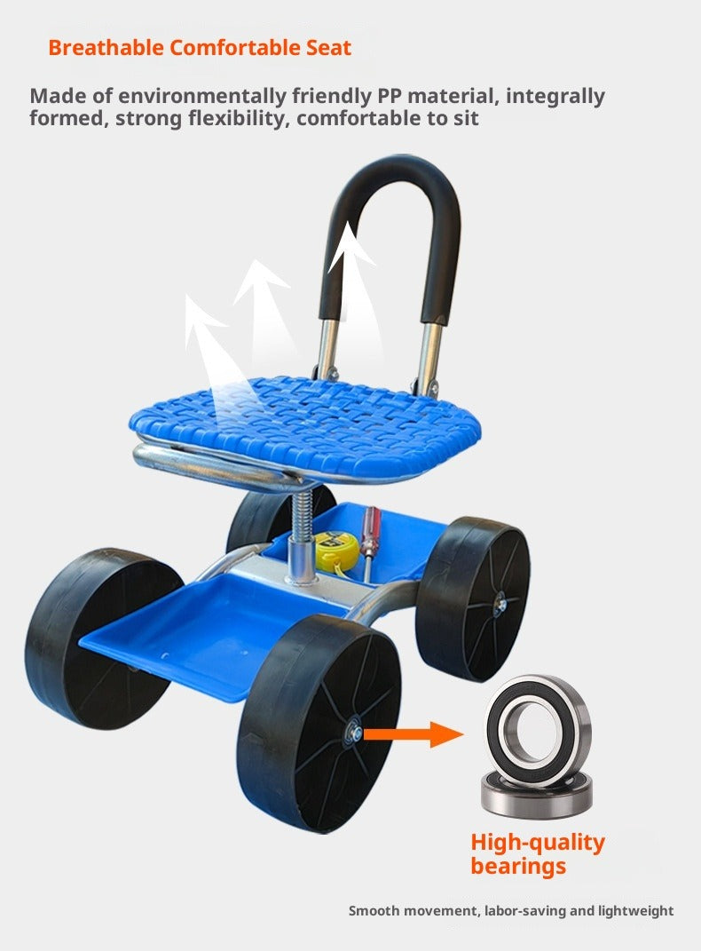 GardenRoll Mobile Stool