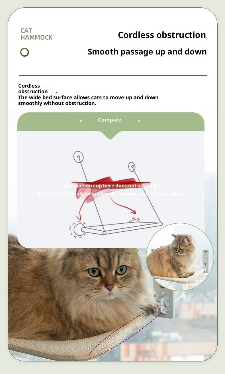 FoldaCat Window Hammock